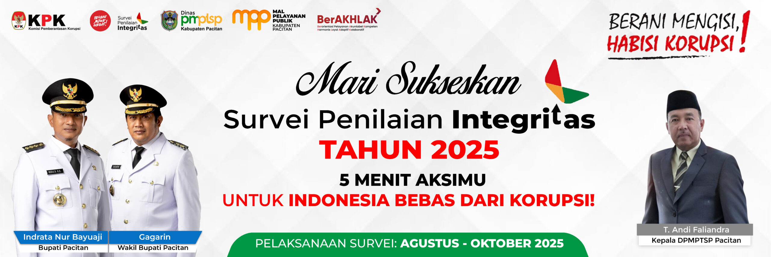 SPANDUK SURVEI SPI KPK